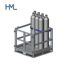 Australia Compressed Propane Gas Cylinder Stillage Cage